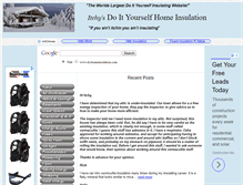 Tablet Screenshot of diyhomeinsulation.com